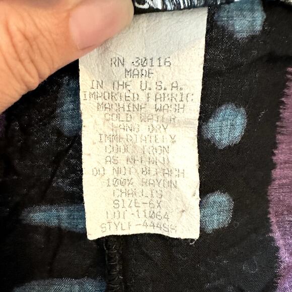 VTG PHYSICAL ATTRACTION Short Sleeve Top Size 6X Casual Classic Eclectic Indie - Picture 9 of 9